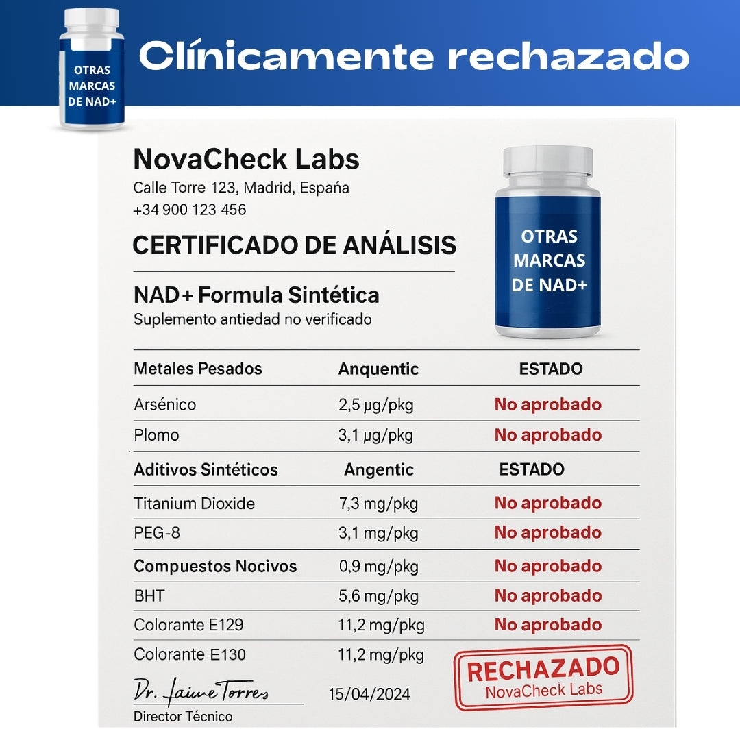 Activa tu NAD+ Vuelve a sentir la energía que recuerdas