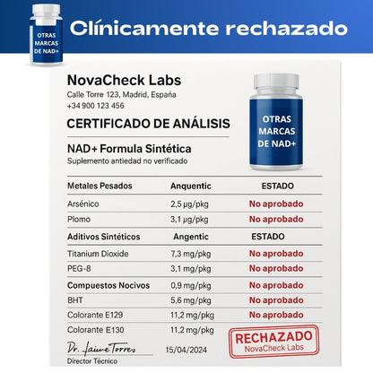 Activa tu NAD+ Vuelve a sentir la energía que recuerdas